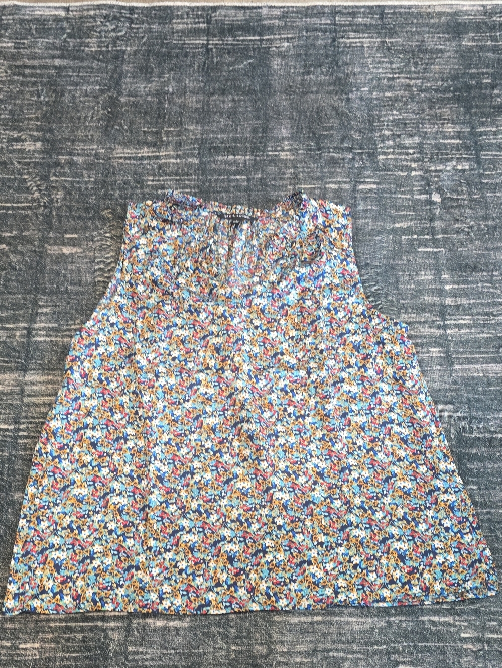 Zac & Rachel Multicolor Floral Sleeveless Camisole